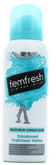 FEMFRESH DEODORANT FRAICHEUR INTIME 125 ML