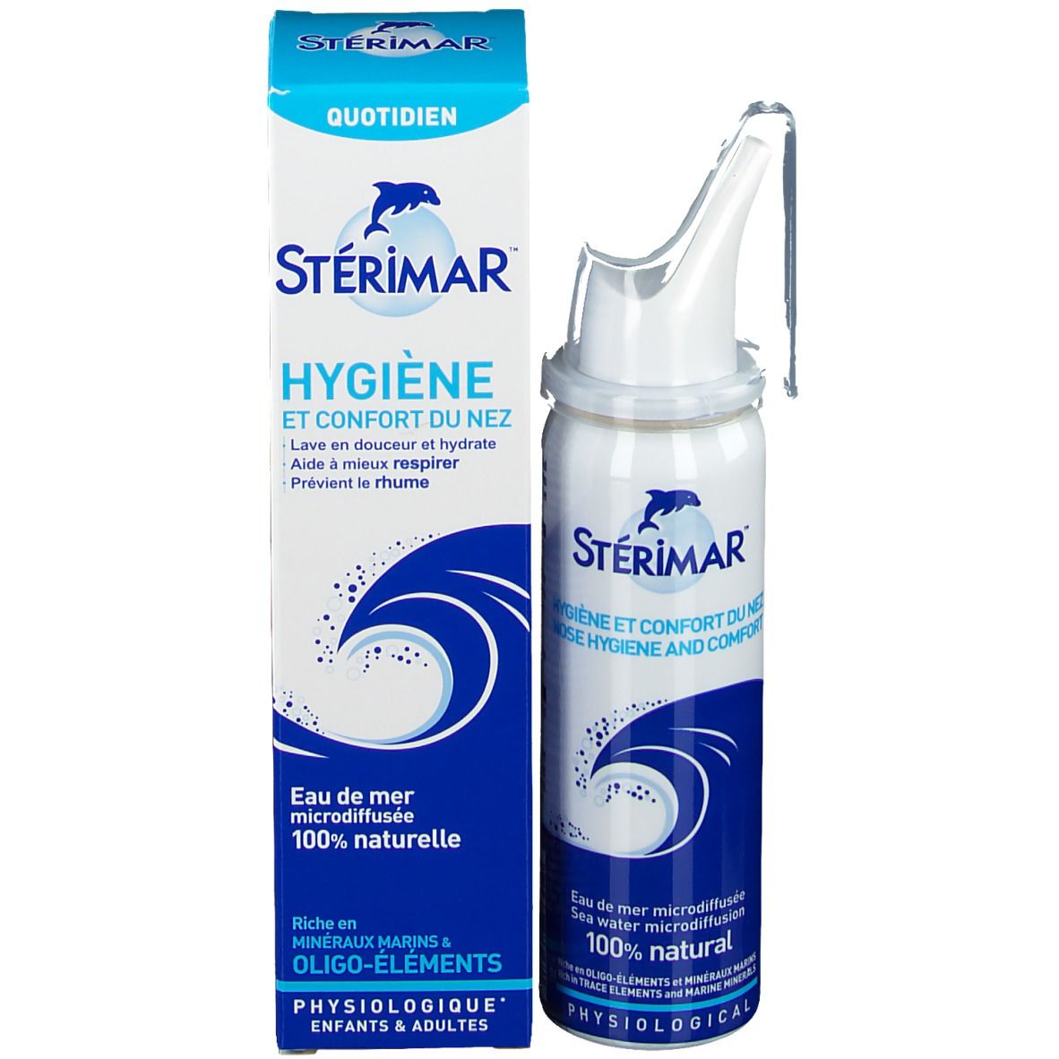 Sérum physiologique hygiène et confort du nez Stérimar