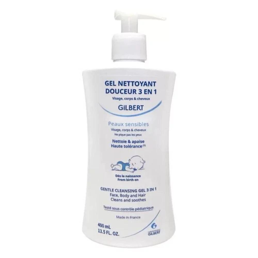 Gel nettoyant douceur 3-en-1